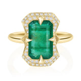 Emerald Aurora Ring