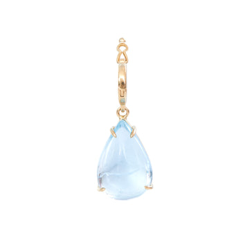 Aquamarine dewdrop supreme pendant