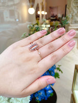 Morganite & Diamond Supreme Ring