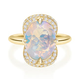 Jelly Opal Aurora Ring