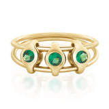 orbit_tsavorite_ring 18K gold stackable ring