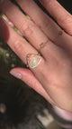 Opal & Diamond Ring