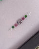 No.3 Spinel (1.08cts) Tourmaline (0.23ct) &Diamond (0.11ct) Compass Bangle