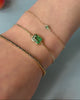 Emerald_Compass_Bangle_18K_gold_stackable_design_on_model_video
