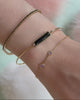 Black Tourmaline Protection Bar Bangle