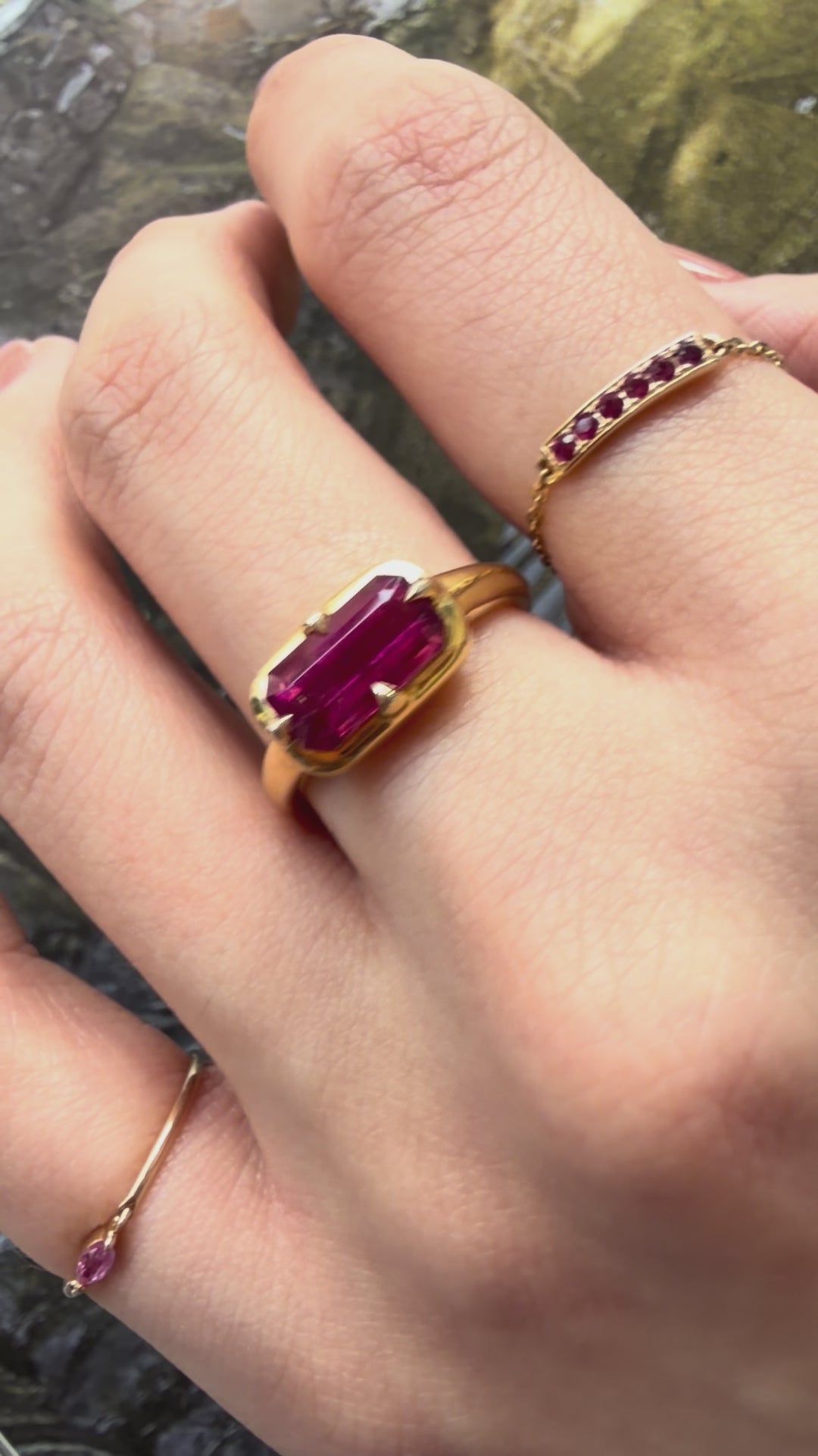 Rubellite_Compass_Ring_18K_gold_stackable_ring_4