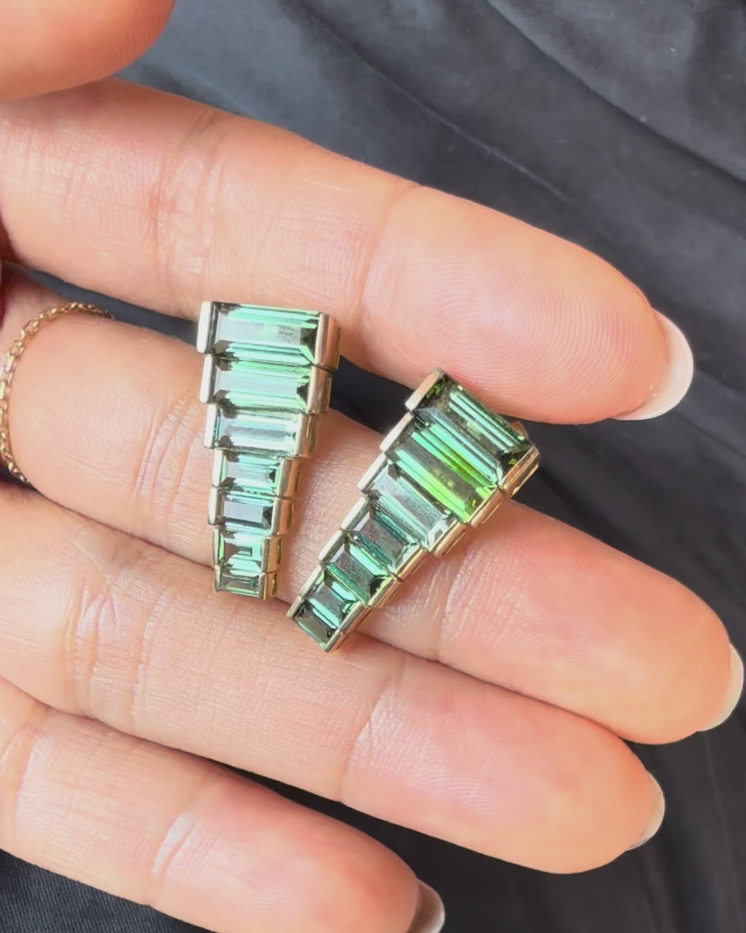 Lagoon Tourmaline Rhythm Supreme Earrings