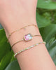 Watermelon_Tourmaline_Bangle_18K_gold_stackable_design_on_model_video
