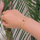 Lucky Ruby Duo Bracelet 18k gold stackable design