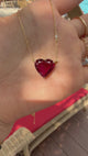 Rubellite_Coeur_Supreme_Necklace_18k_gold_handmade_fine_jewelry_on_video