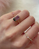 Lilac Watermelon Tourmaline Ring