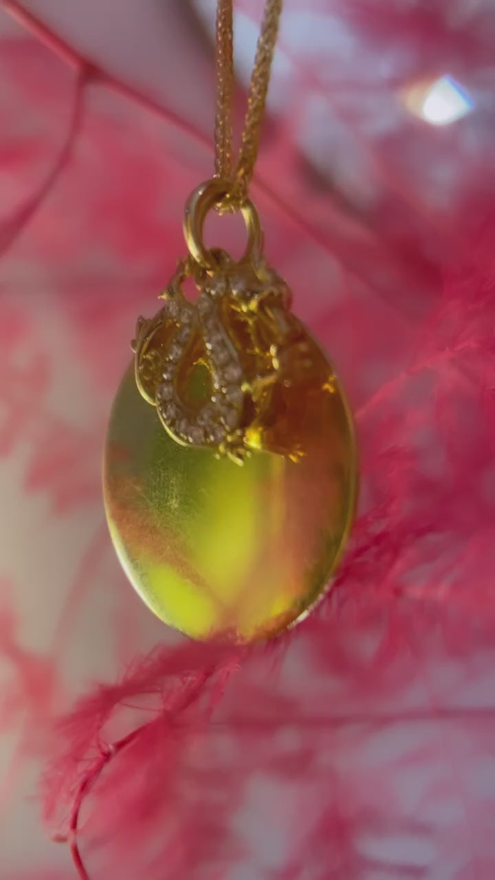 Zodiac Dragon Pendant Necklace