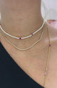 Akoya Pearl & Ruby Necklace 18k handmade fine jewelry
