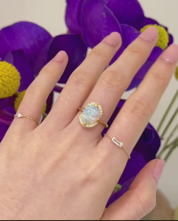 Opal Aurora Ring