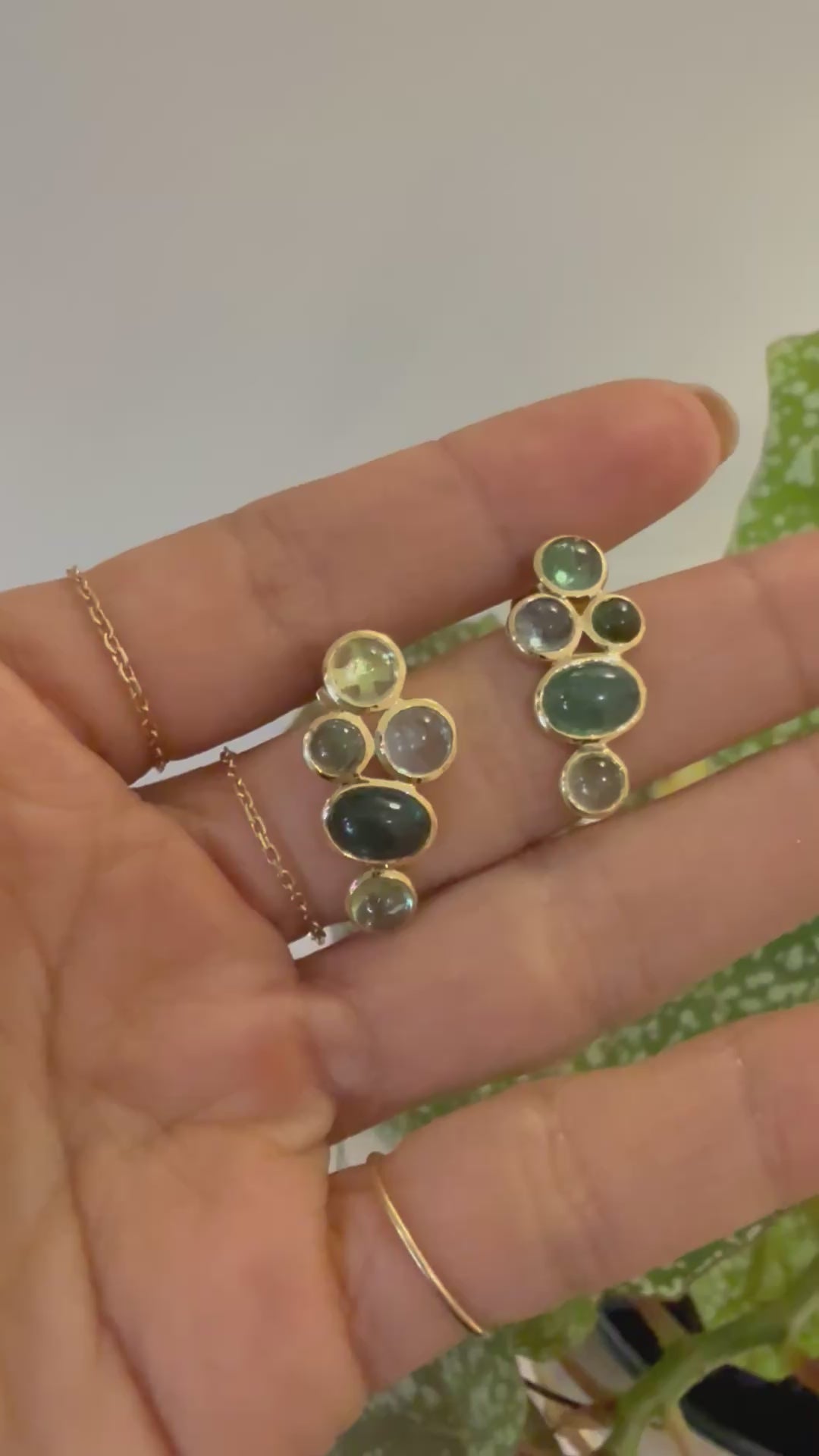 Tourmaline Candy Earrings