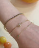 Diamond Double Pear Rose Cut Bangle