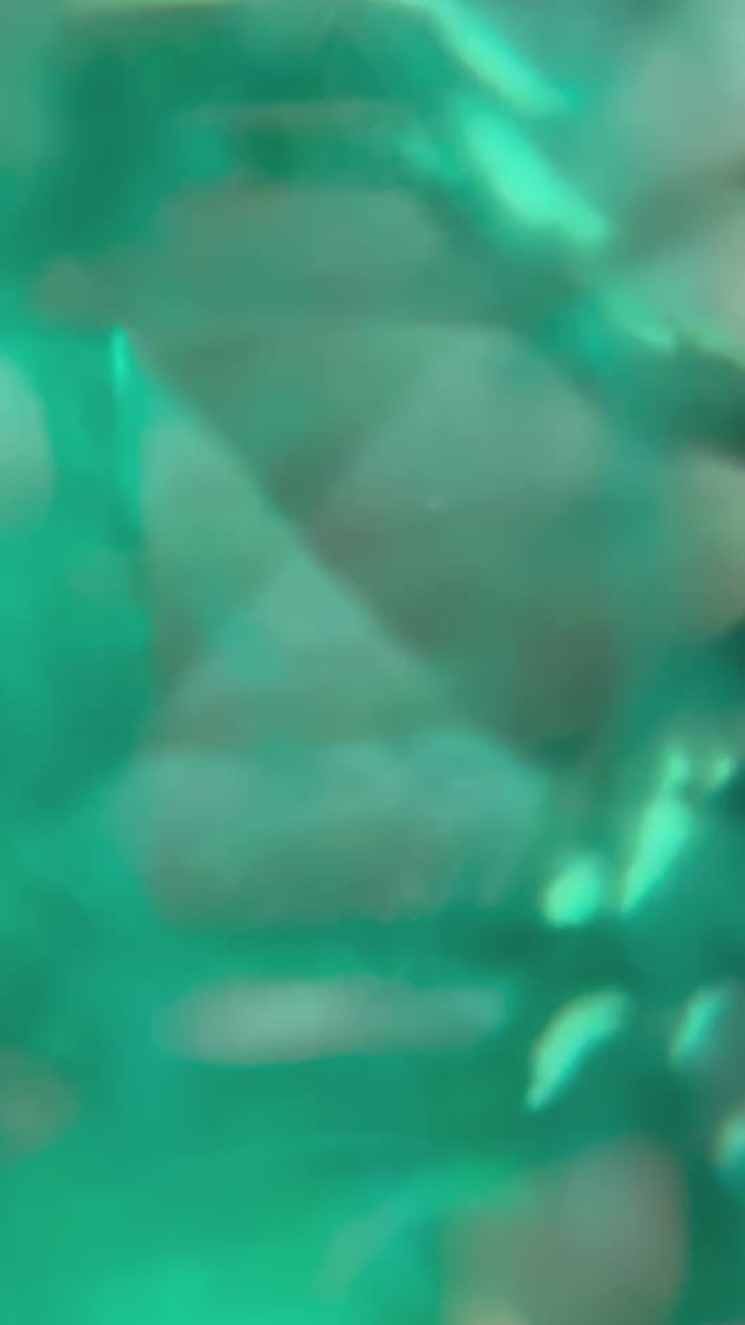 Emerald Asscher Supreme  Aurora Ring