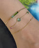 Tourmaline Cabochon Candy Bracelet