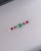 No.4 Tourmaline(0.56ct) Spinel (0.87ct) & Diamond (0.11ct)Compass Bangle