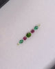 No.1 Tourmaline (0.80ct) Spinel (0.47ct) & Diamond (0.21ct) Comapss Bangle