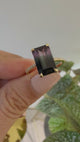 Watermelon Tourmaline & Diamond Protection Ring