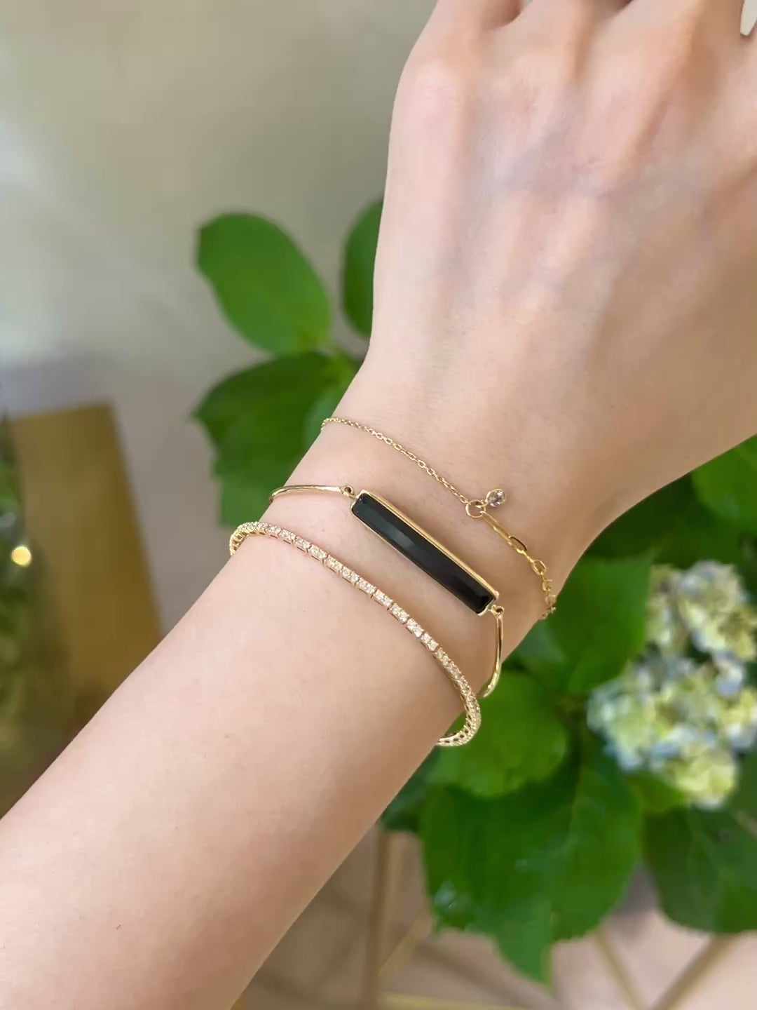 Black Tourmaline Supreme Bangle