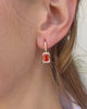 Fire Opal Aurora Earrings