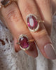 Rhodolite Aurora Ring