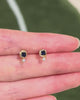 Sapphire_Diamond_Dot_Stud_Pairs_14K_gold_handmade_fine_jewelry_video