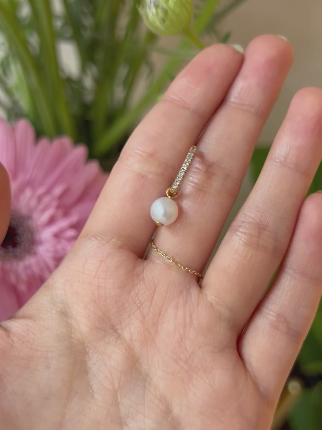 Akoya Pearl Earring Charm
