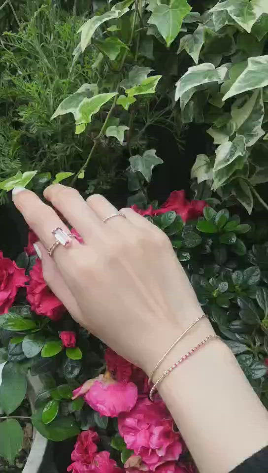 Diamond Bezel Set Infinity Ring