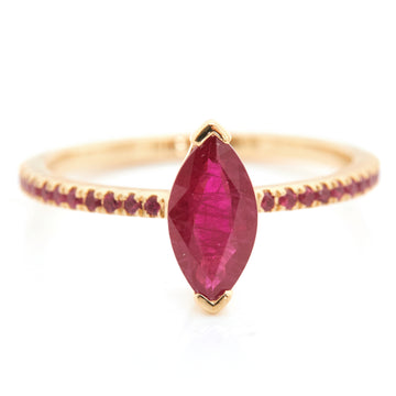 Ruby Marquise essentials Ring
