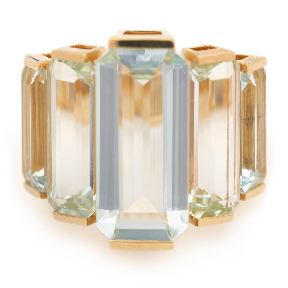 Aquamarine Rhythm Supreme Ring