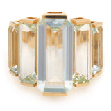 Aquamarine Rhythm Supreme Ring