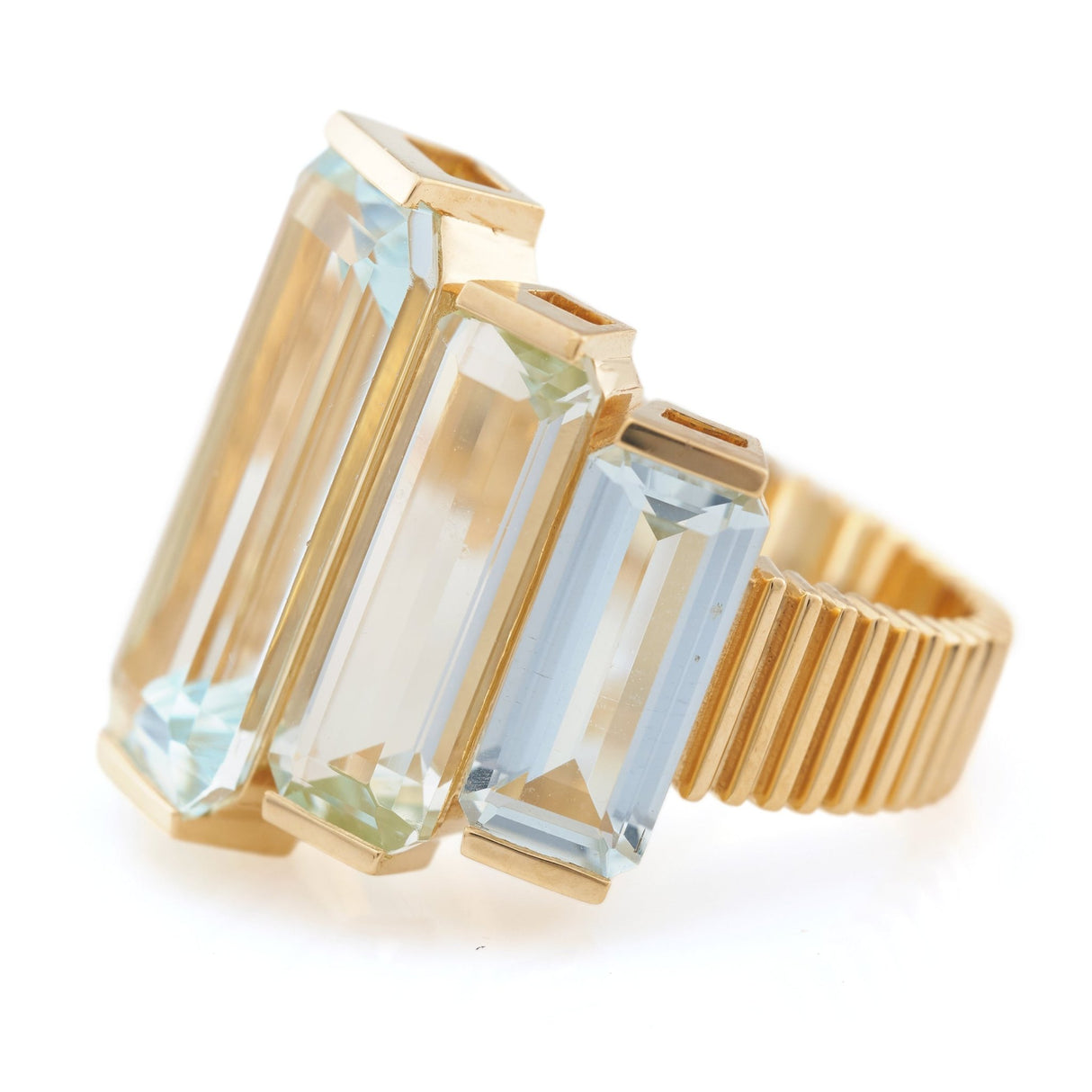 Aquamarine Rhythm Supreme Ring