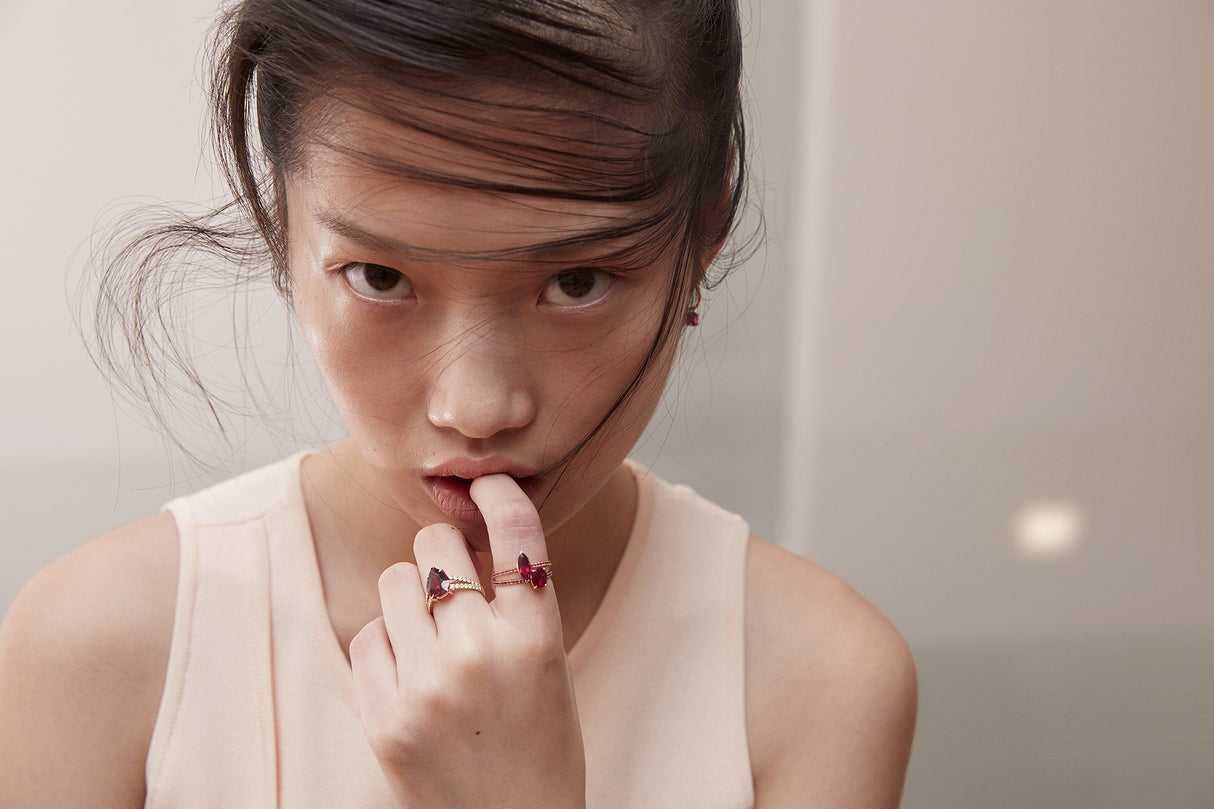 Ruby Marquise Essentials Ring