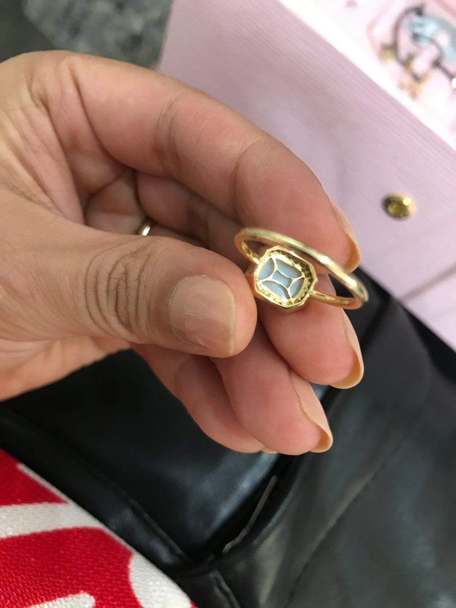Opal & Diamond Mini Magic Ring