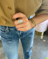 Aquamarine Rhythm Supreme Ring