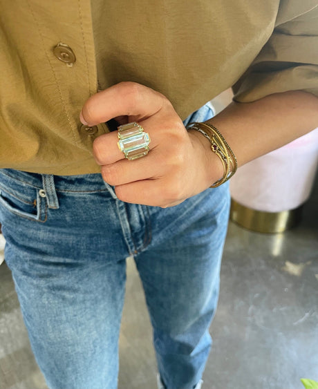 Aquamarine Rhythm Supreme Ring